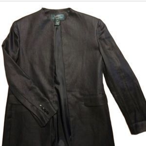 SOLD Black Ladies' Ralph Lauren Blazer Sz 8P Vintage